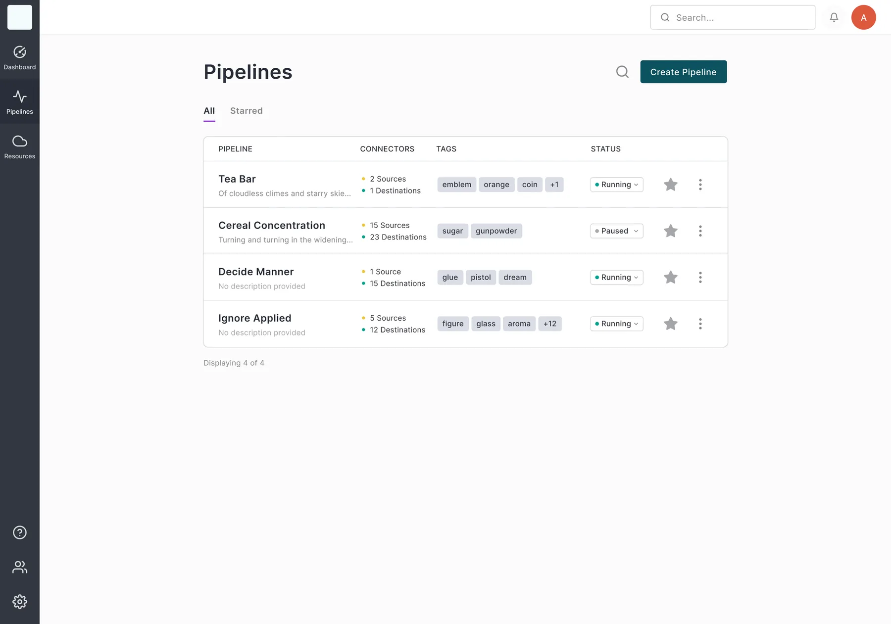 Meroxa original pipeline builder